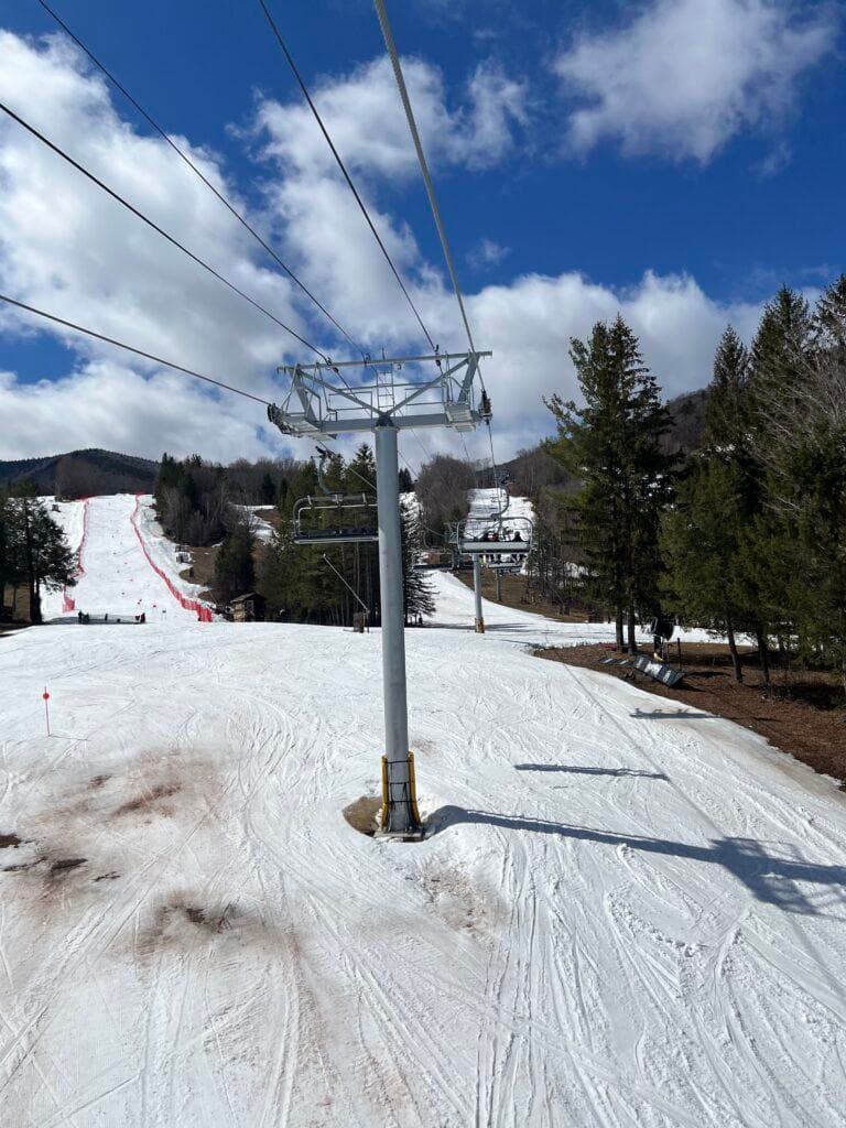 It’s all Spring skiing and riding now